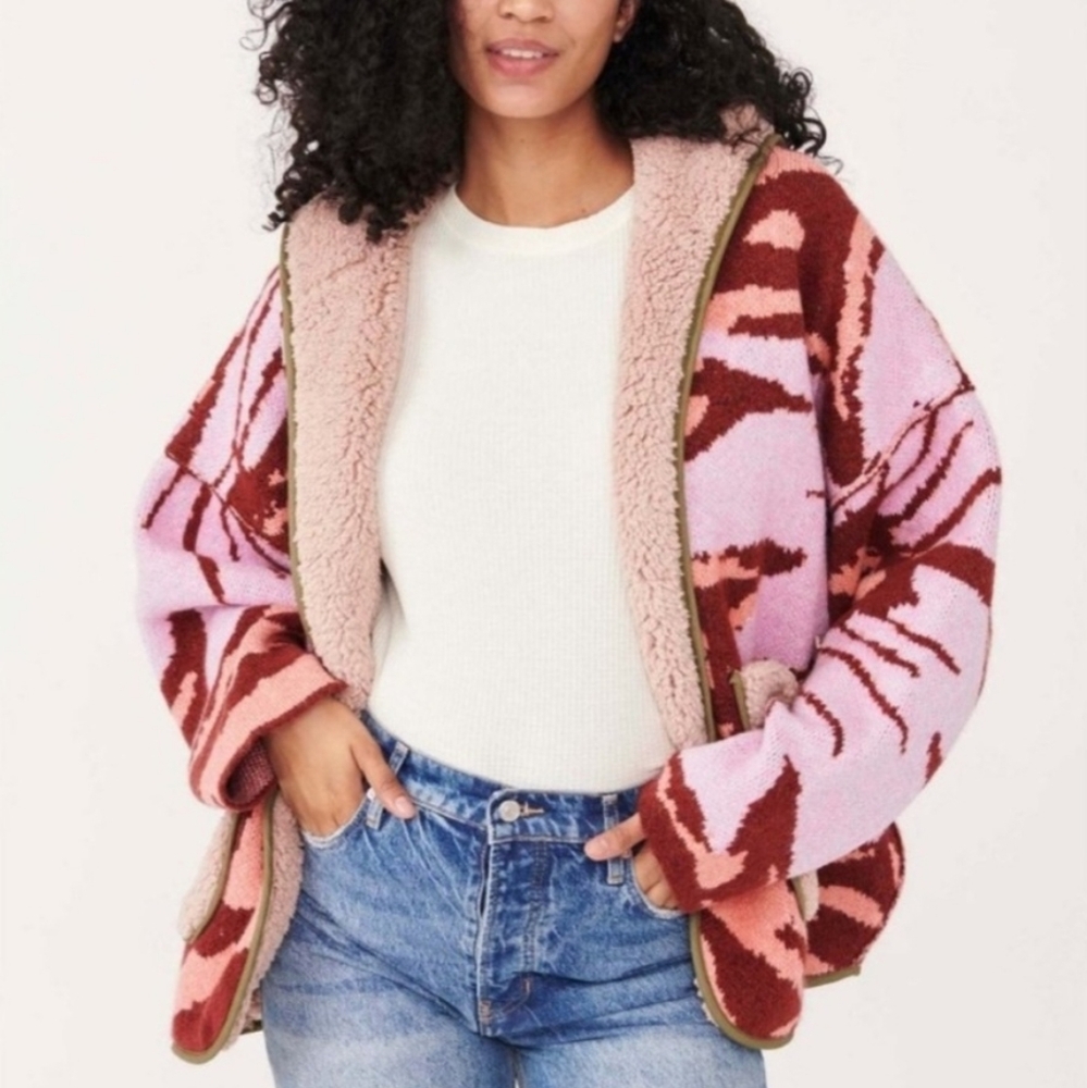 Free people Reversable Coat